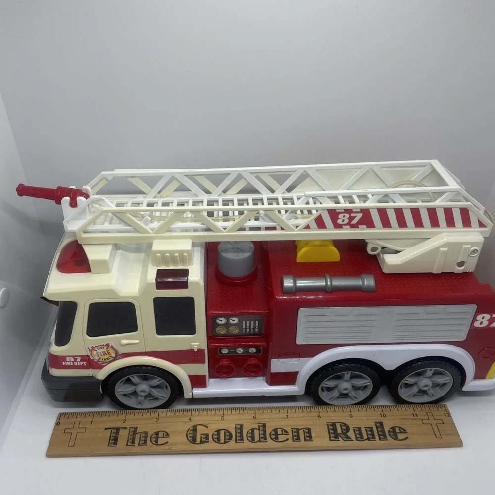 Fast Lane Fire 87 Fire Department Lights Sound 14.5
